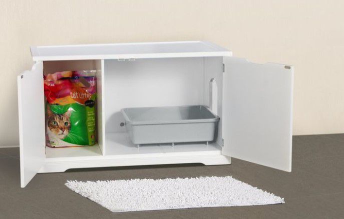 kedi tuvaletini saklamanın yolları