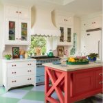 renkli yazlık mutfak modeli