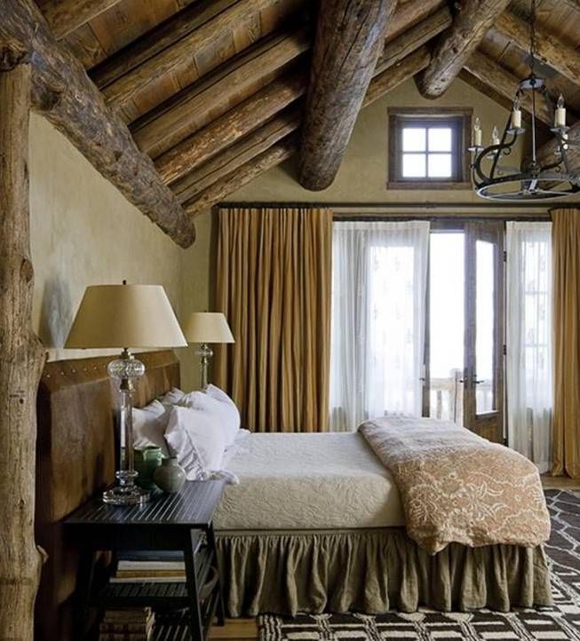 rustik tarz yatak odası için gerekli malzemeler