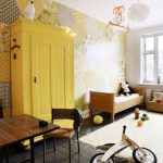 sarı çocuk odası dekorasyon fikirleri 2020
