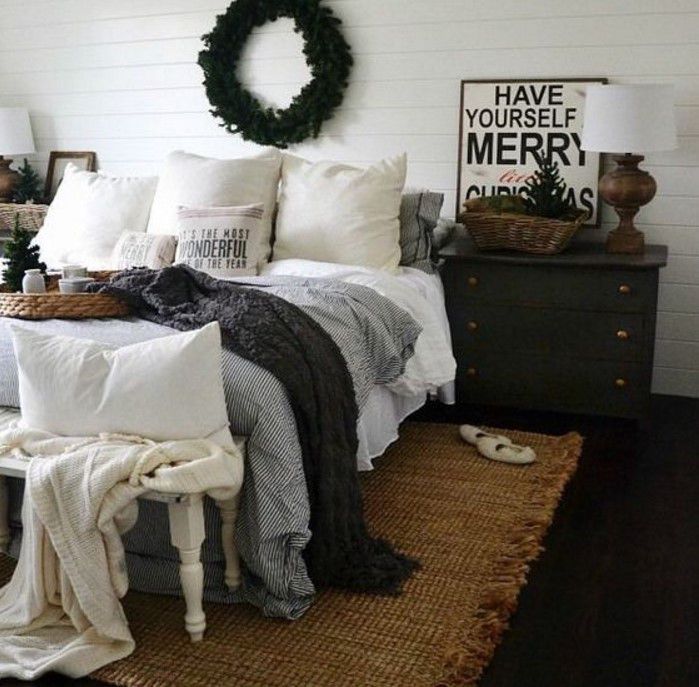 siyah yatak odası mobilyaları 2018