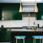 Yeşil mutfak dekorasyonu modelleri 2020