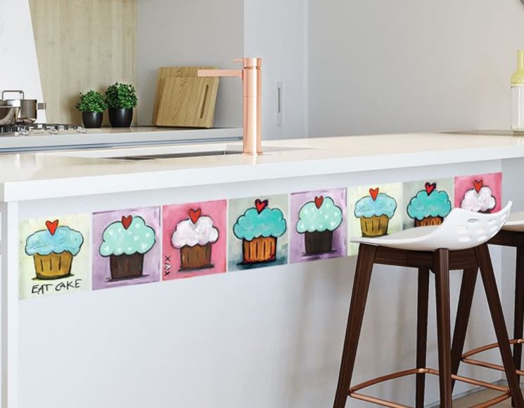 dekoratif mutfak sticker modelleri 2018