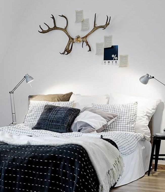 iskandinav stili yatak odası 2018
