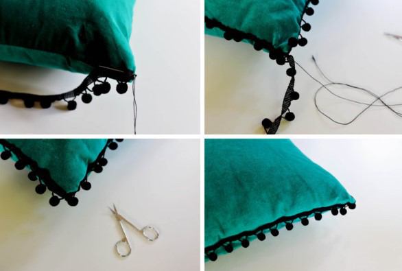 ponpon yastık nasıl yapılır