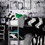 ikea ranzalı yataklar ile çocuk odası dekorasyonu