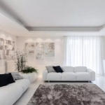 minimalist beyaz salon dekorasyonu 2020