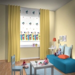 taç çocuk odası perde modeli 2020