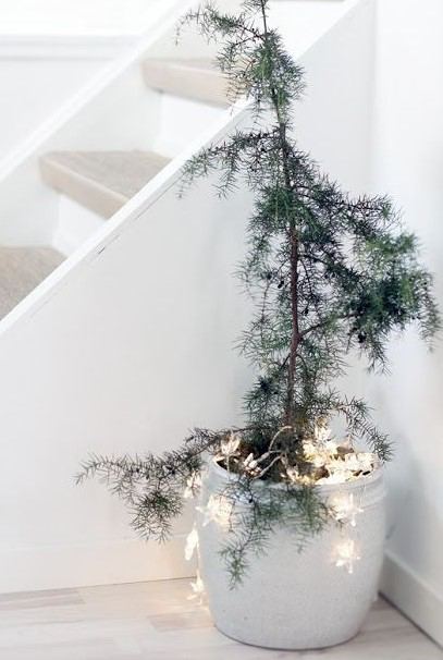 minimalist yılbaşı ağacı dekorasyonu 2018 2019