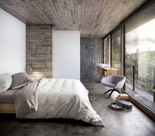 minimalist yatak odası 2018
