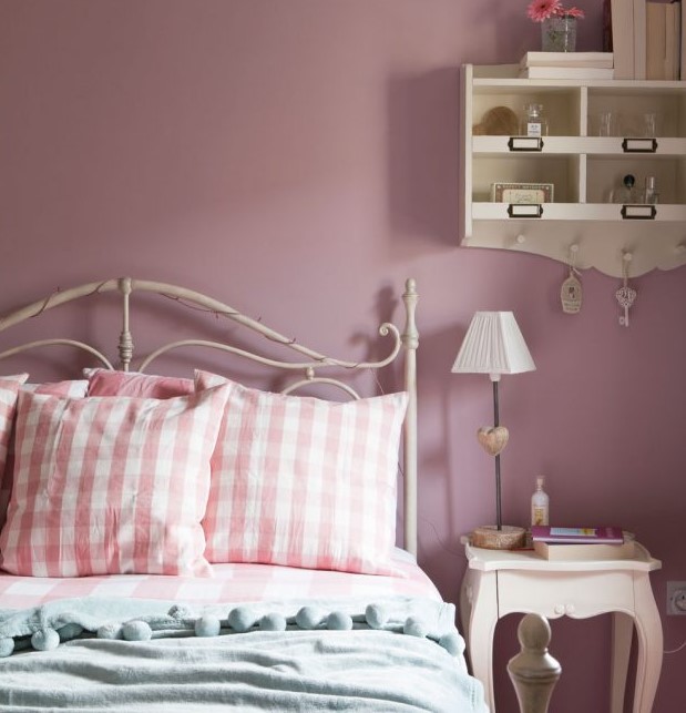 romantik yatak odası dekor