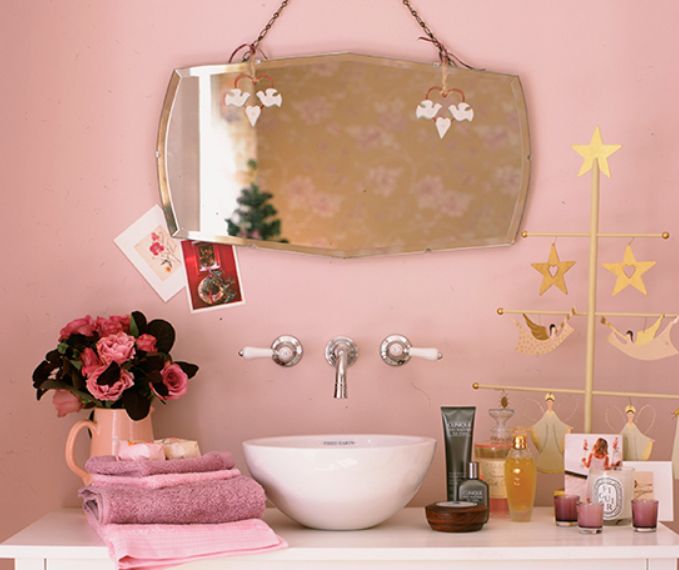 vintage banyo dekorasyonu 2019
