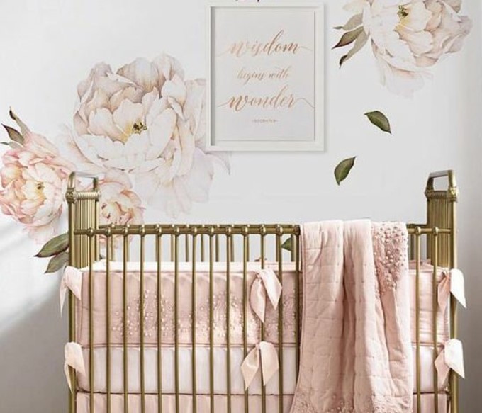 kız bebek odası dekorasyon fikirleri 2018