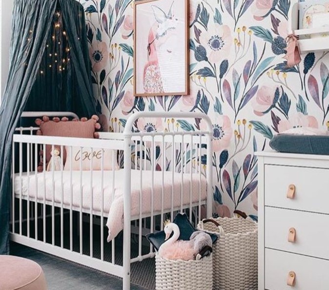 kız bebek odası dekorasyon fikirleri 2019