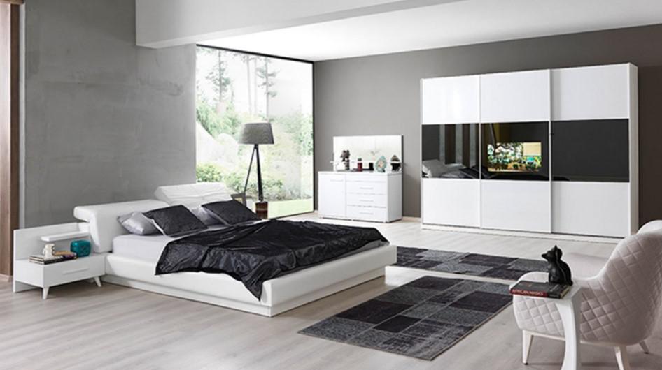 vivense televizyonlu yatak odası modeli 2018