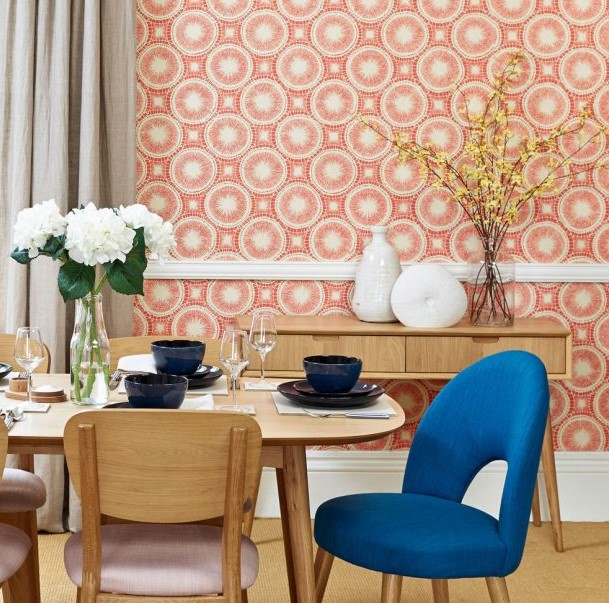 yemek odasına renk ekleme fikirleri 2019