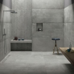 beton görünümlü banyo seramik