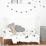 iskandinav bebek odası dekorasyonu