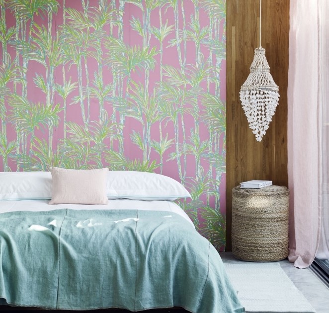yatak odası duvar kağıdı modelleri 2019 Ev dekorasyonu