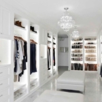 beyaz giyinme odası