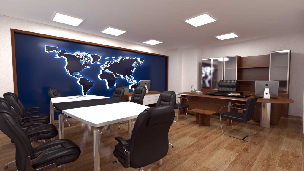 Modern Ofis dekorasyonu