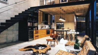 Loft Tarzı Modern Daireler