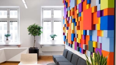 Renkli Ofis Dekorasyonu