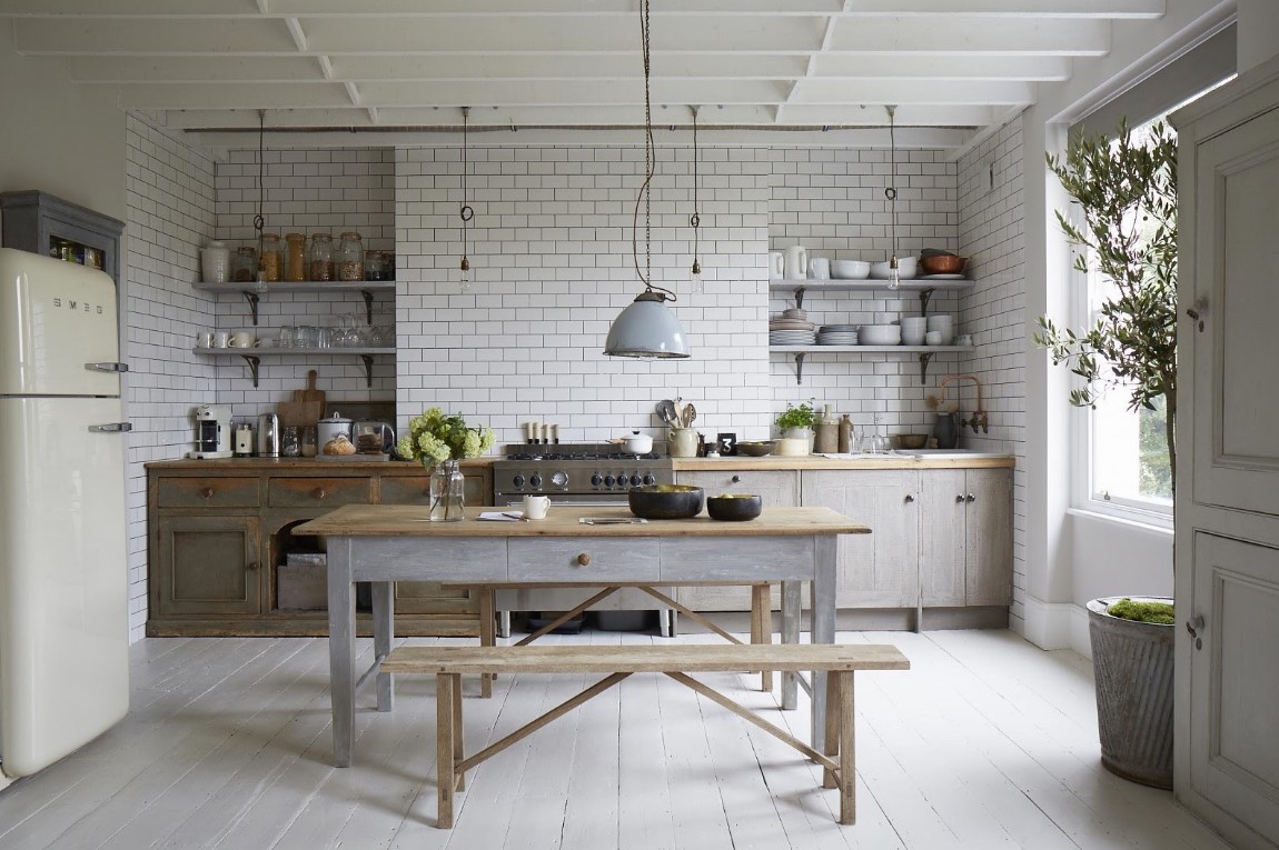 Modern İskandinav Mutfak Dekorasyonu