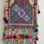 Kilim dokuması duvar süsü