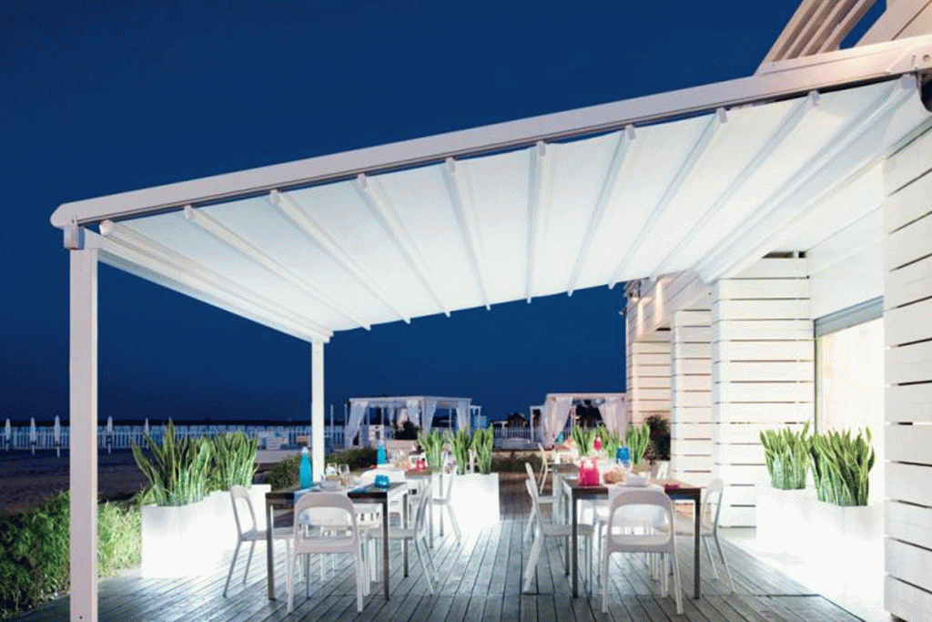 Minimalist Yazlık Pergola Modeli