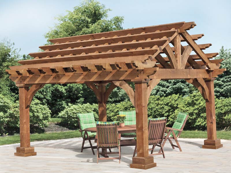 Bahçe için Pergola Modeli