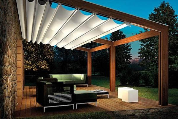 Minimalist Yazlık Pergola Modeli