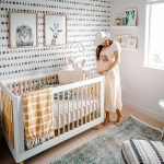 Bebek odası mobilya modeli