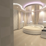 Trend yatak odası asma tavan tasarımı
