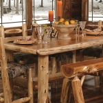 Rustik Yemek Masası