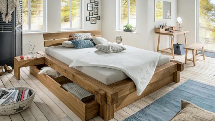 Rustik Yatak Odası Modeli
