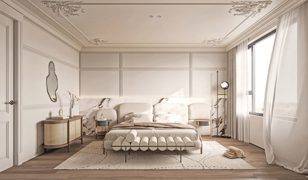 Neo Klasik Yatak Odası